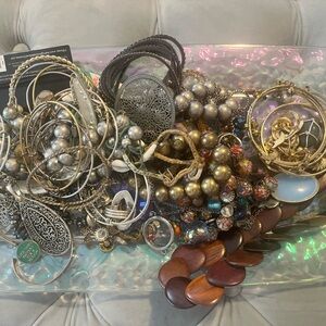 Large Jewely “Jar” (diamond ring!)